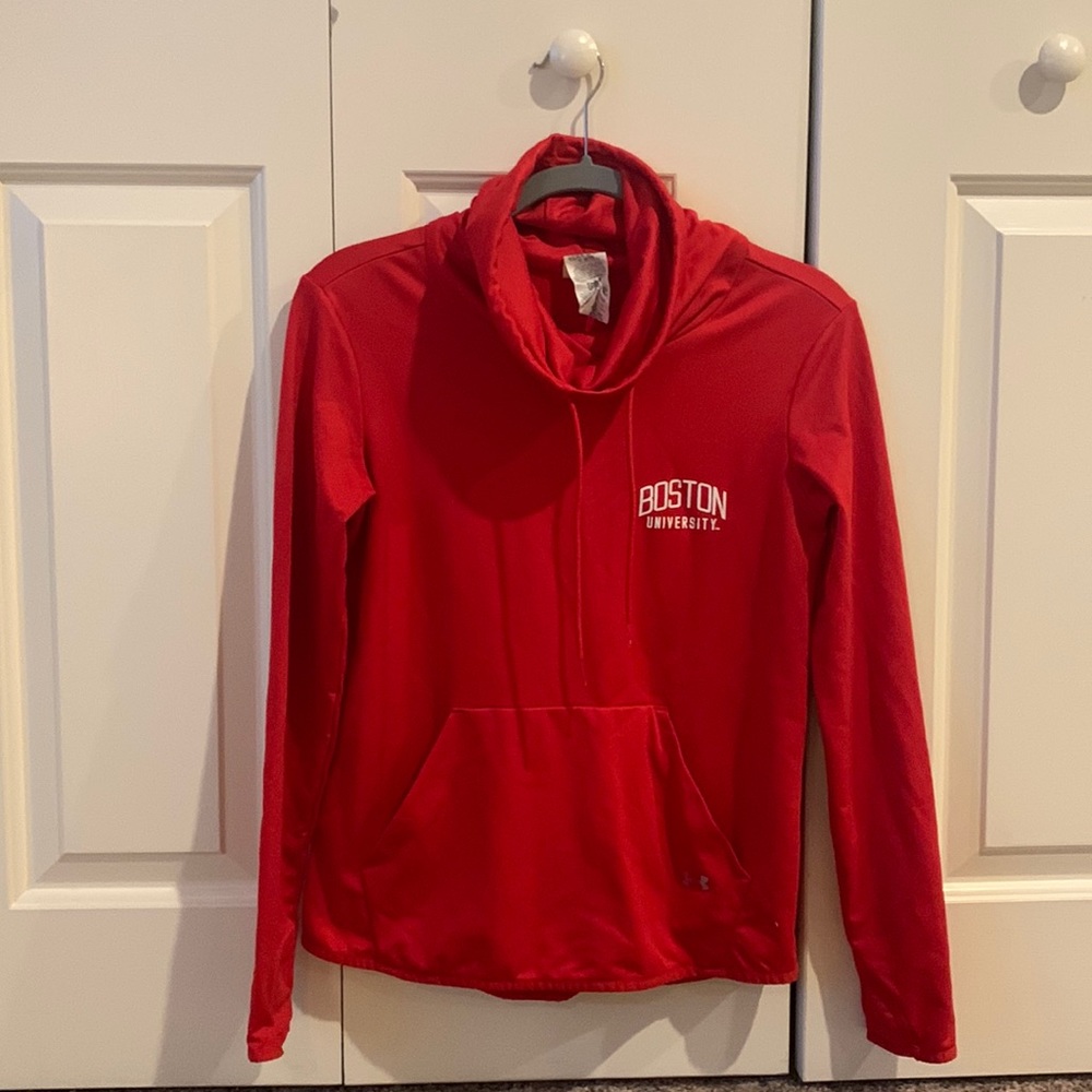 Boston University Cowl Neck Sweatshirt Under Armour